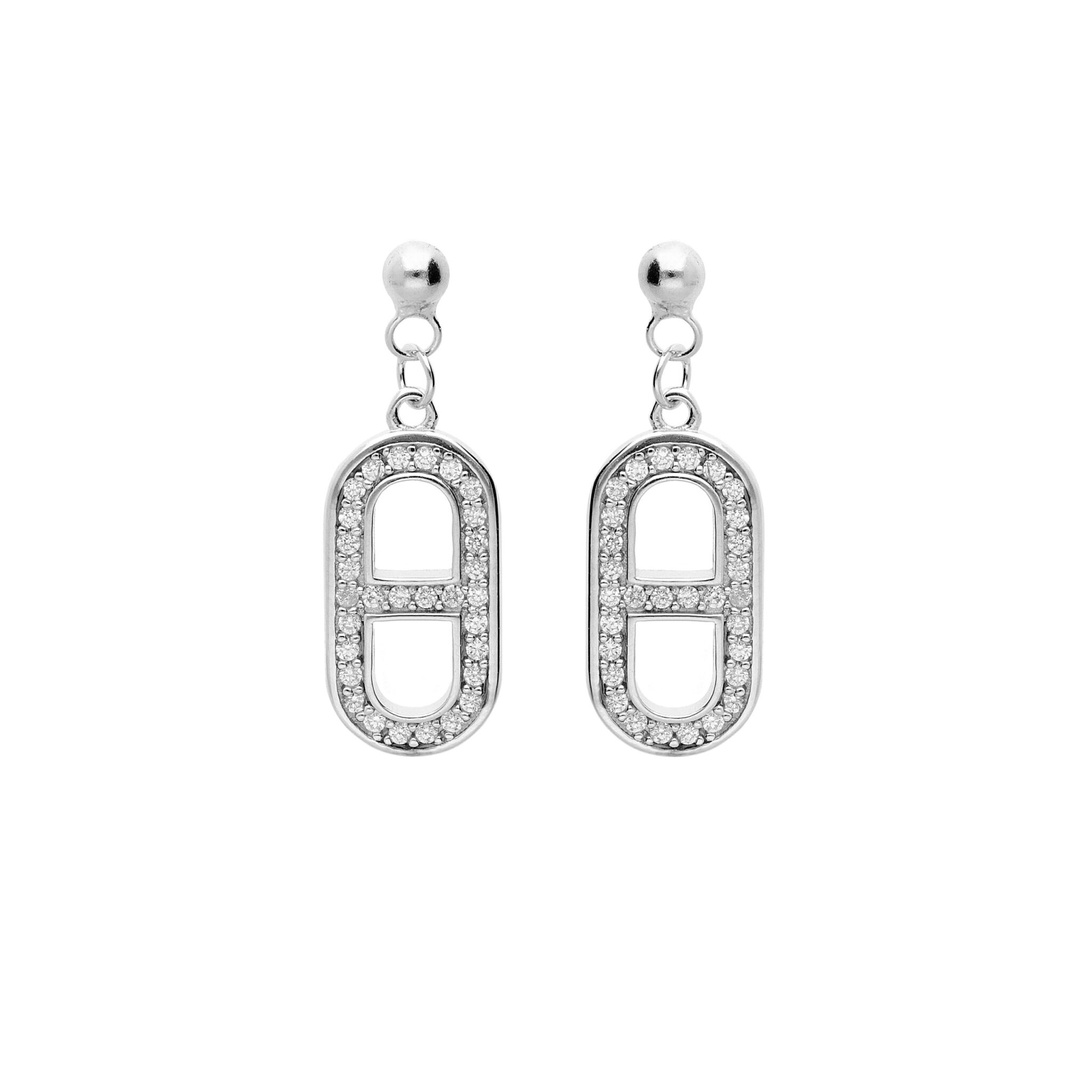 Boucles d’oreilles “Géométrie Chic” – Éclat structuré et modernité