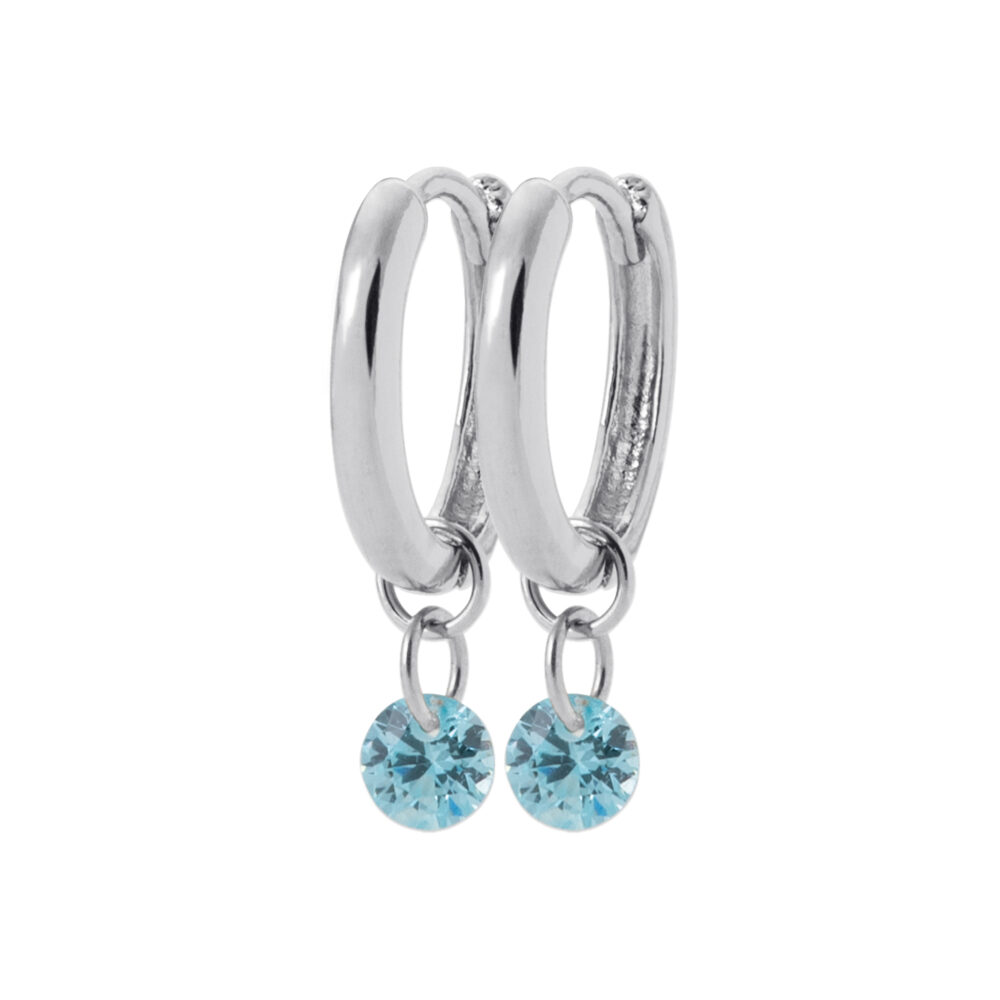 boucles-doreilles-creoles-argentees-avec-pendentif-cristal-bleu