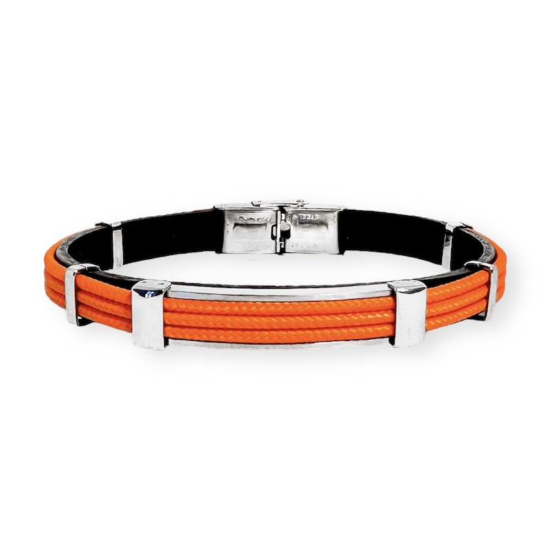 %f0%9f%a7%a1%f0%9f%96%a4-bracelet-homme-cuir-orange-noir-finitions-acier-%f0%9f%96%a4%f0%9f%a7%a1