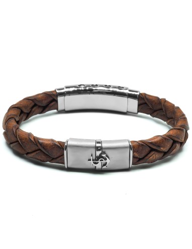 bracelet-homme-en-cuir-tresse-acier-caractere-marin-elegance-virile