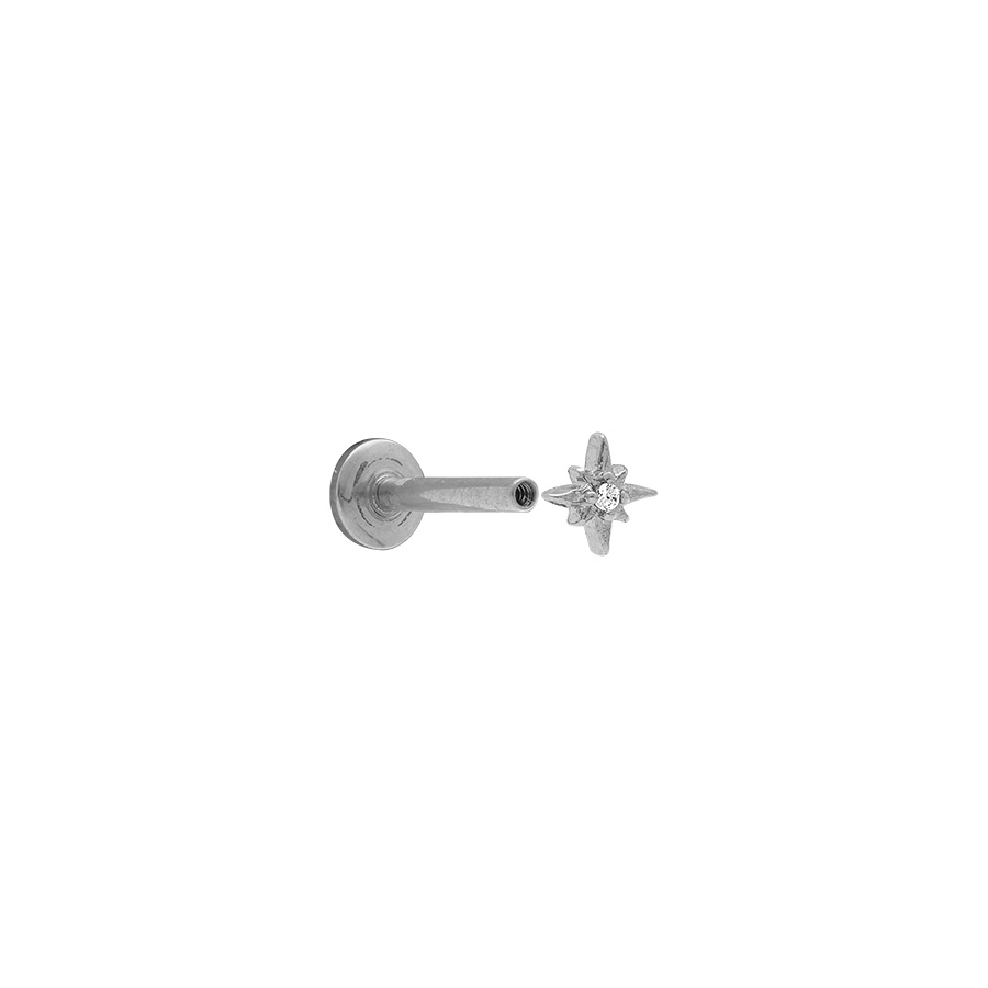 piercing-stella-silver-acier-chirurgical-zircon