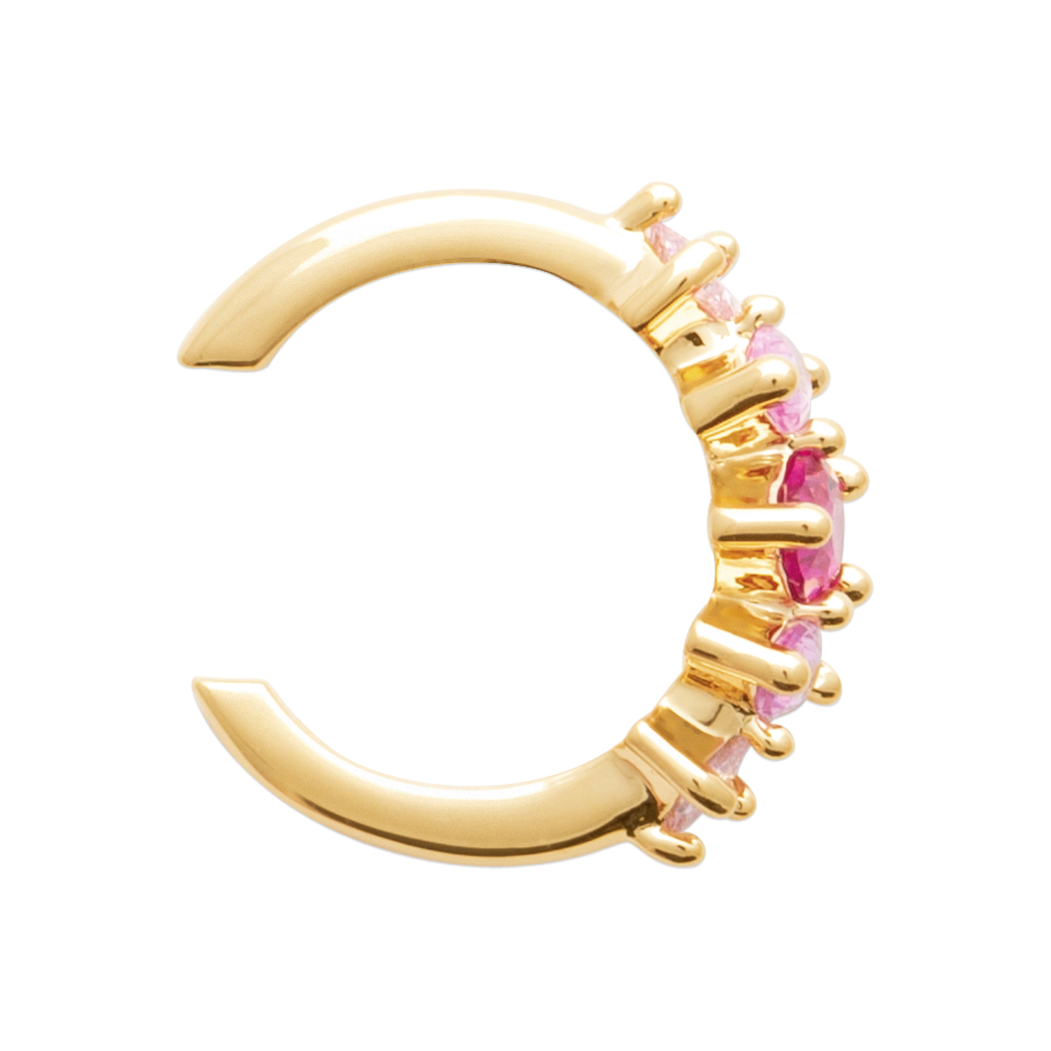 Bague d’oreille Rosa Plaqué Or 18 Carats – Image 2