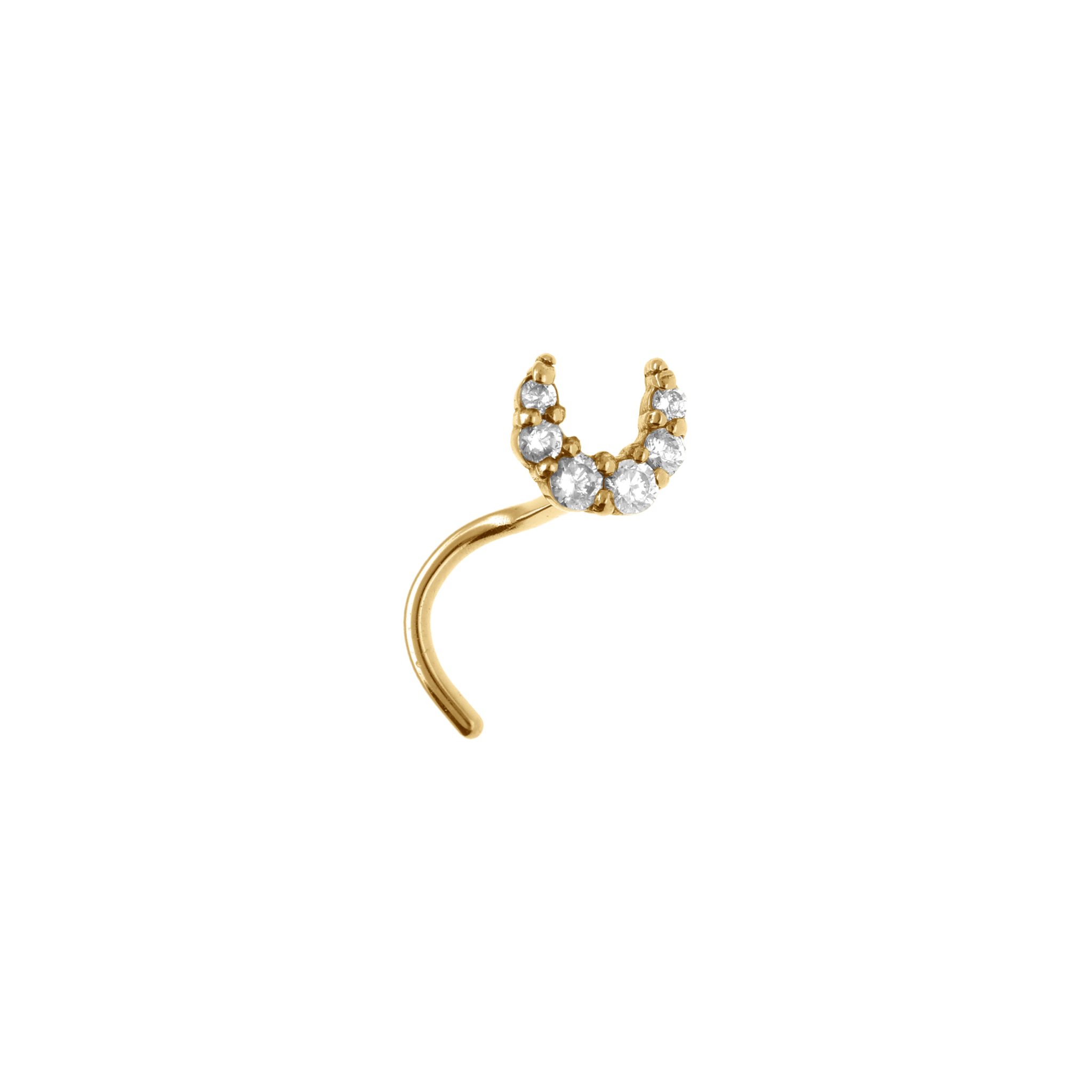 ✨ Piercing ÉLINA Courbe Lumineuse