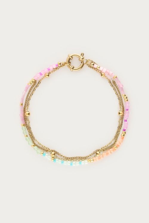 %e2%9c%a8-bracelet-multirangs-perles-pastel-acier-dore-2